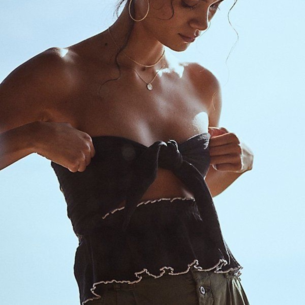 Free People Carmen Reversible Bandeau Top